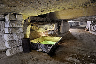 Les Trompettes, carrière souterraine de calcaire